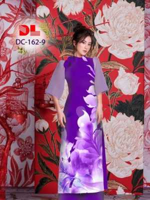 Vải Áo Dài Hoa In 3D AD DC162 20